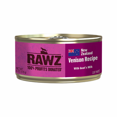 Canned Cat Food - 94% Venison Recipe with Goat's Milk Pâté