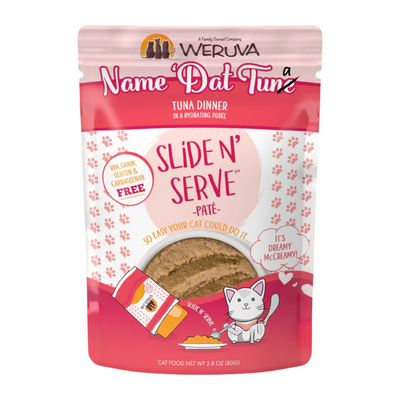 Pochette de chat - Diapositive N 'Servir - Nom' Tuna - Tuna Dîner Dîner - 2.8 Oz