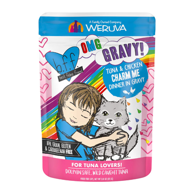 Wet Cat Food - BFF OMG Gravy! - Charm Me - Tuna & Chicken Dinner in Gravy