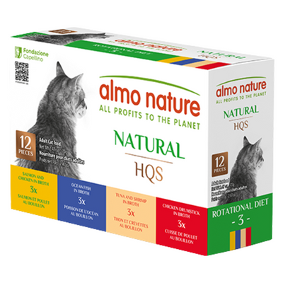 Canned Cat Treat - Natural HQS - Rotational Diet 3 - Adult