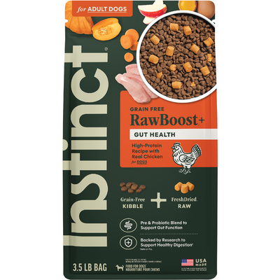 Dry Dog Food - Raw Boost+, Gut Health - Adult