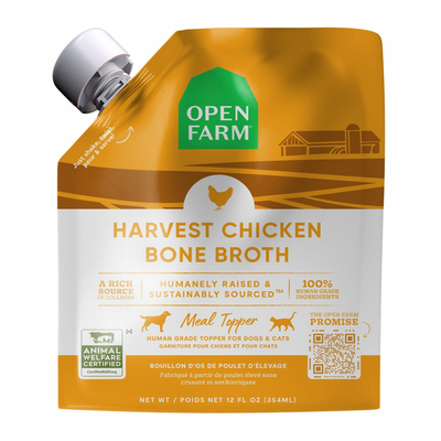 Food Topper For Dogs & Cats - Harvest Chicken Bone Broth