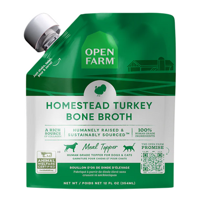 Food Topper For Dogs & Cats - Homestead Turkey Bone Broth