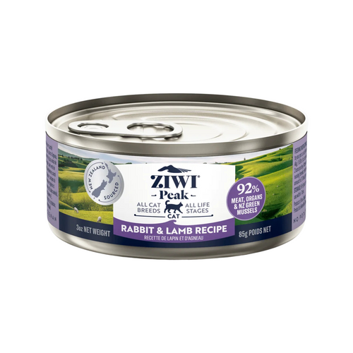 Canned Cat Food - Rabbit & Lamb Recipe