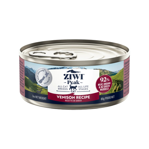 Canned Cat Food - Venison Recipe