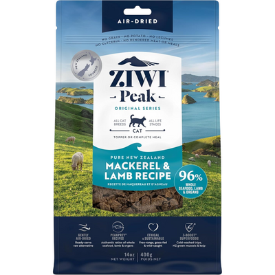 Air Dried Cat Food - Mackerel & Lamb Recipe