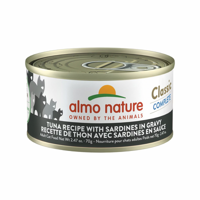 成猫罐头 - Classic Complete 系列 - 金枪鱼沙丁鱼配方肉汁款