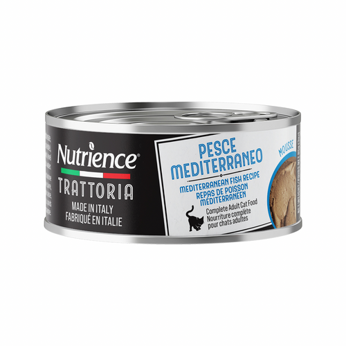 Canned Cat Food - Trattoria - Mediterranean Fish Mousse - Adult