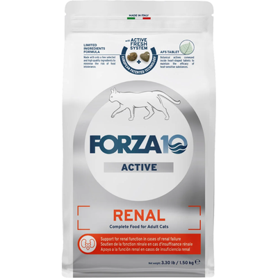 Dry Cat Food - ACTIVE RENAL - Nutraceutic Active Kidney Renal Support Diet - Adult