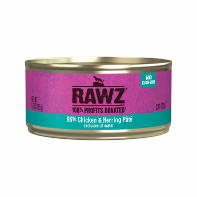 Canned Cat Food - 96% Chicken & Herring Pâté