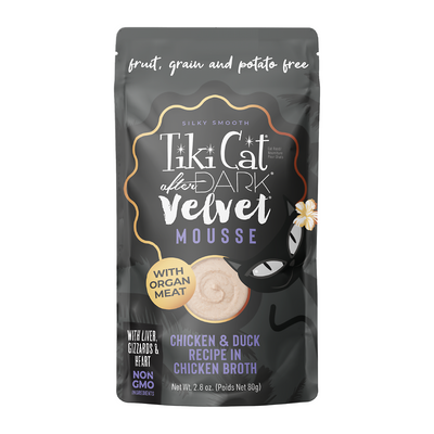 Wet Cat Food - AFTER DARK VELVET MOUSSE - Chicken & Duck Recipe