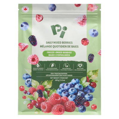 Freeze Dried Food Dog Treat & Topper - Daily Mixed Berries