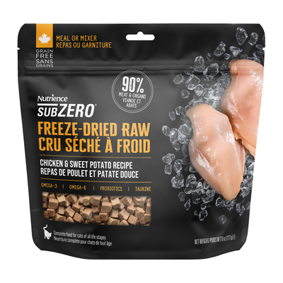 Freeze Dried Cat Food - SUBZERO - Chicken & Sweet Potato Recipe