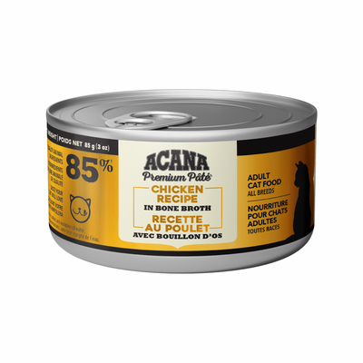 Canned Cat Food - Premium Pâté - Chicken Recipe - Adult