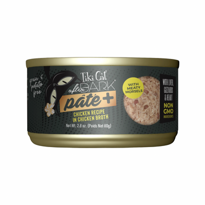 Canned Cat Food - AFTER DARK PATE+, Chicken Recipe
