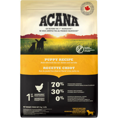 *(Please Use By 2026-10-9/ 2026-11-29)* Dry Dog Food - Puppy Recipe