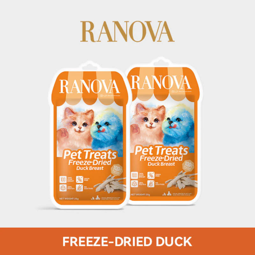 Freeze Dried Dog & Cat Treat - Duck Breast Fillet