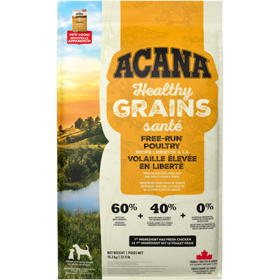 Dry Dog Food - Healthy Grains, Free-Run Poultry Recipe - Adult