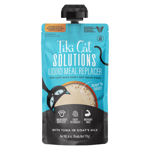 Wet Cat Food - SOLUTIONS - Liquid Milk Replacer with Tuna in Goat's Milk