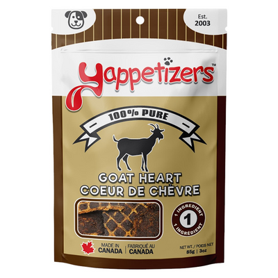 Dehydrated Dog Treat - Goat Heart - 85 g