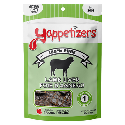 Dehydrated Dog Treat - Lamb Liver - 85 g