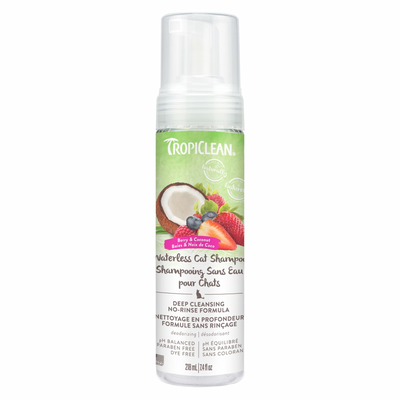 Waterless Cat Shampoo - Berry & Coconut Deep Cleansing - 7.4 fl oz