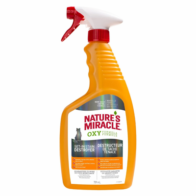 OXY Formula, Set-In Stain Destroyer for Cats, 709 ml spray