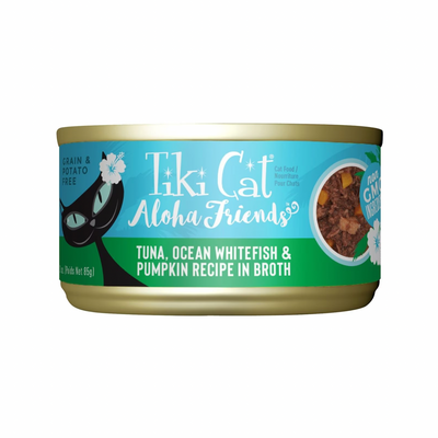 猫罐头 - ALOHA FRIENDS - 金枪鱼白鱼南瓜