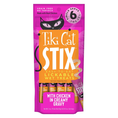 Lickable Cat Treat - STIX - Chicken in Creamy Gravy