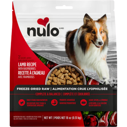 Freeze Dried Raw Dog Food - Lamb & Raspberries