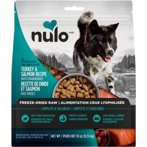 Freeze Dried Raw Dog Food - Turkey, Salmon & Strawberries