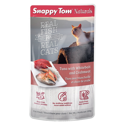 Wet Cat Food - Naturals - Tuna with Whitebait and Crabmeat