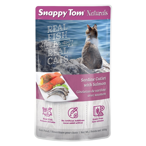 Wet Cat Food - Naturals - Sardine Cutlet with Salmon