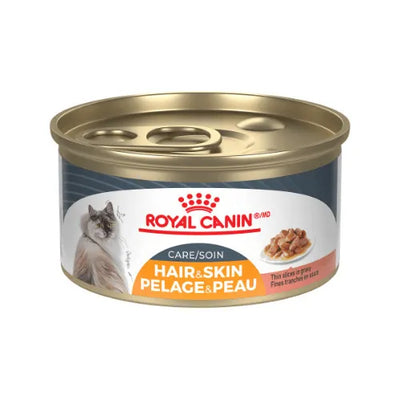 Canned Cat Food - Hair & Skin Care - Thin Slices In Gravy - 3 oz