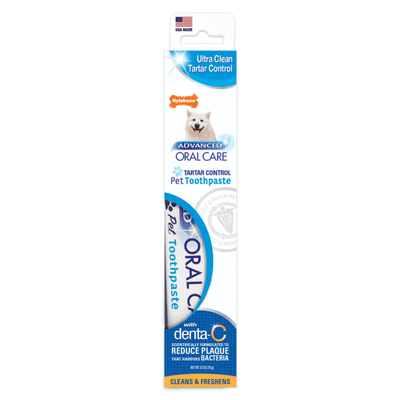 Advanced Oral Care - Dog Toothpaste - Ultra Clean Tartar Control - 2.5 oz - J & J Pet Club - Nylabone