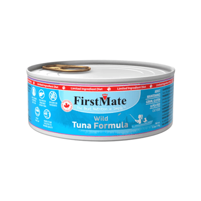 Canned Cat Food - LID - Wild Tuna - J & J Pet Club - FirstMate