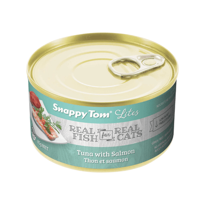 Canned Cat Food - Lites - Tuna with Salmon - 85 g - J & J Pet Club - Snappy Tom