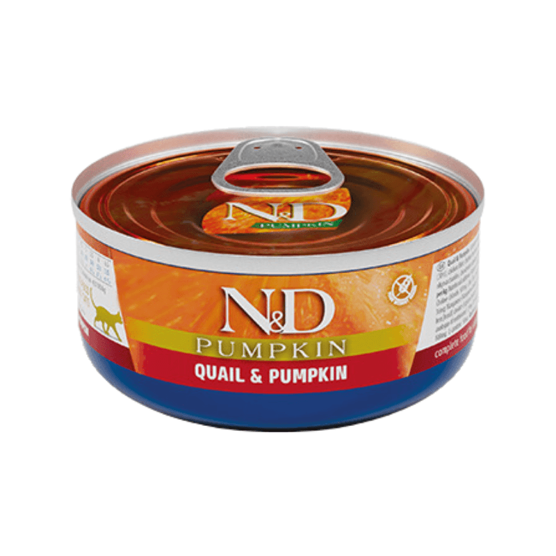 N&d cat shop food pumpkin