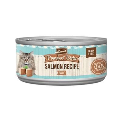 Canned Cat Food - PURRFECT BISTRO - Salmon Pâté - J & J Pet Club - Merrick