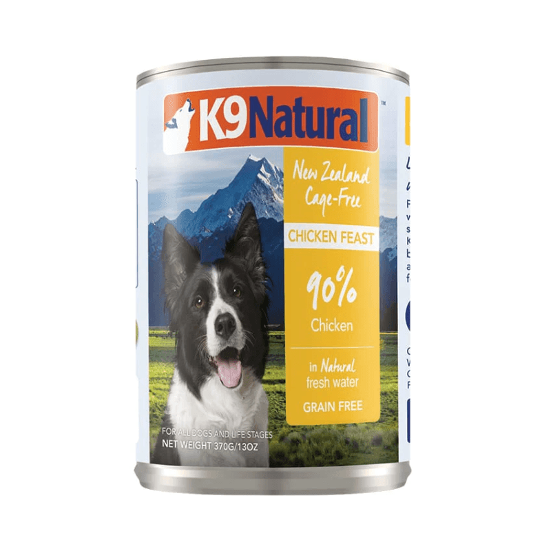 Canned Dog Food - Chicken Feast - J & J Pet Club - K9 Natural