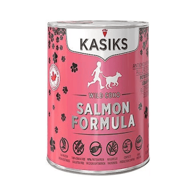 Canned Dog Food - Wild Pacific Salmon - 12.2 oz - J & J Pet Club - Kasiks