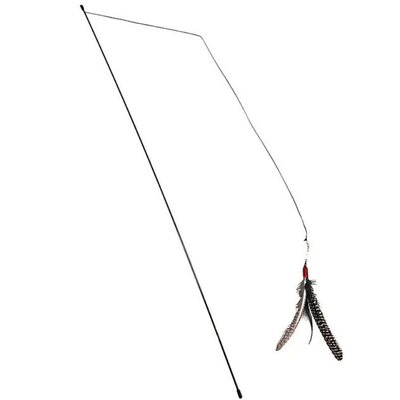 Cat Teaser - DA BIRD with Rod - J & J Pet Club - GO CAT