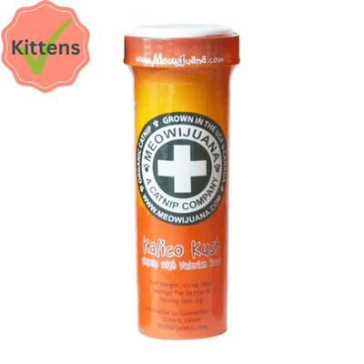 Catnip Blends - Kalico Kush - Valerian Root & Catnip - 0.917 oz - J & J Pet Club - Meowijuana
