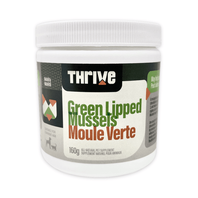 Dog & Cat Supplement - Green Lipped Mussels - 160 g - J & J Pet Club - Thrive