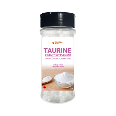 Dog & Cat Supplement - Taurine - 175 g - J & J Pet Club - Totally Raw