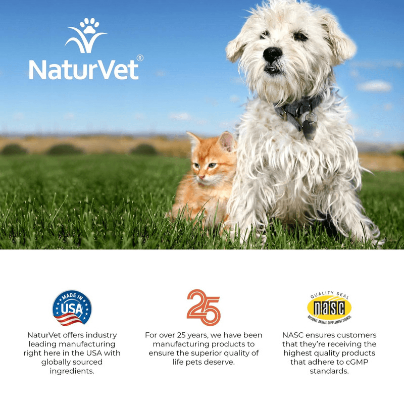 Dog & Cat Supplement - VITAMIN & IMMUNE SUPPORT - Mushroom Max - Advanced Immune - 60 soft chews - J & J Pet Club - Naturvet