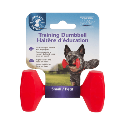 Dog Toy - Training Dumbbell - J & J Pet Club - COMPANY OF ANIMALS