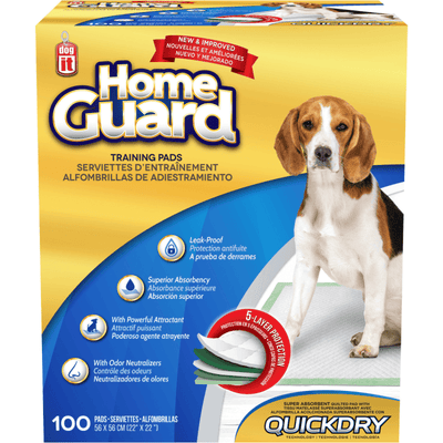 Dog Training Pads - HOME GUARD - 22" × 22" pad - J & J Pet Club - Dogit