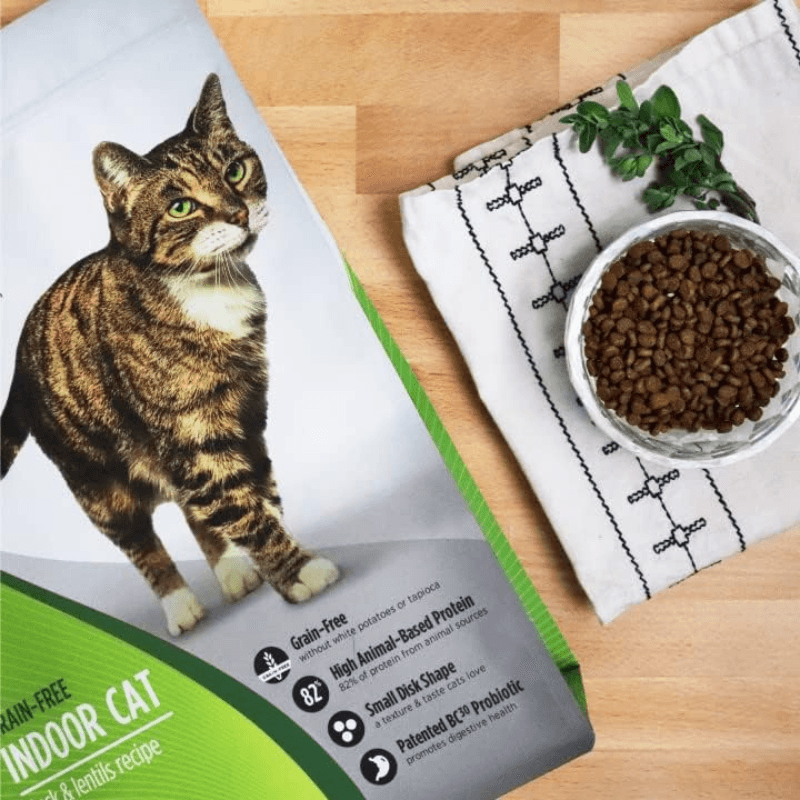 Dry Cat Food - FREESTYLE - Grain Free Indoor Cat Duck & Lentil Recipe - J & J Pet Club - Nulo