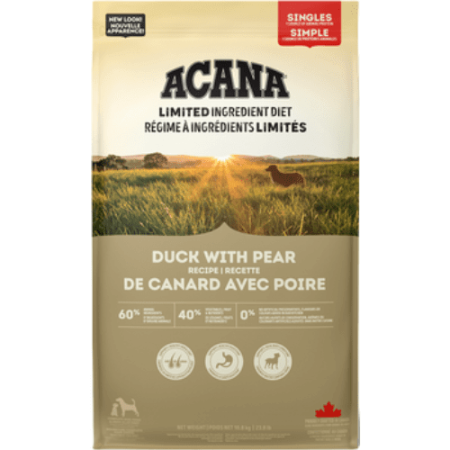 Acana duck hotsell dog food